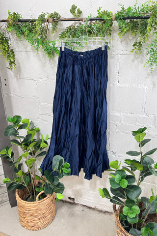 Swirl Skirt Navy skirt Oz