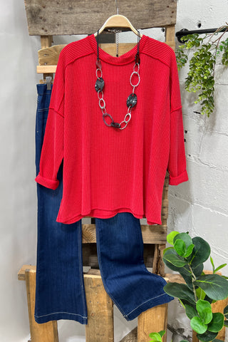 Jessie's Girl Red Shirts & Tops Heimish USA   