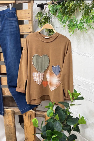 Guard Your Heart Camel Shirts & Tops Easel   