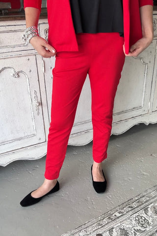 Zoe Pants Red Pants Dear Scarlett   