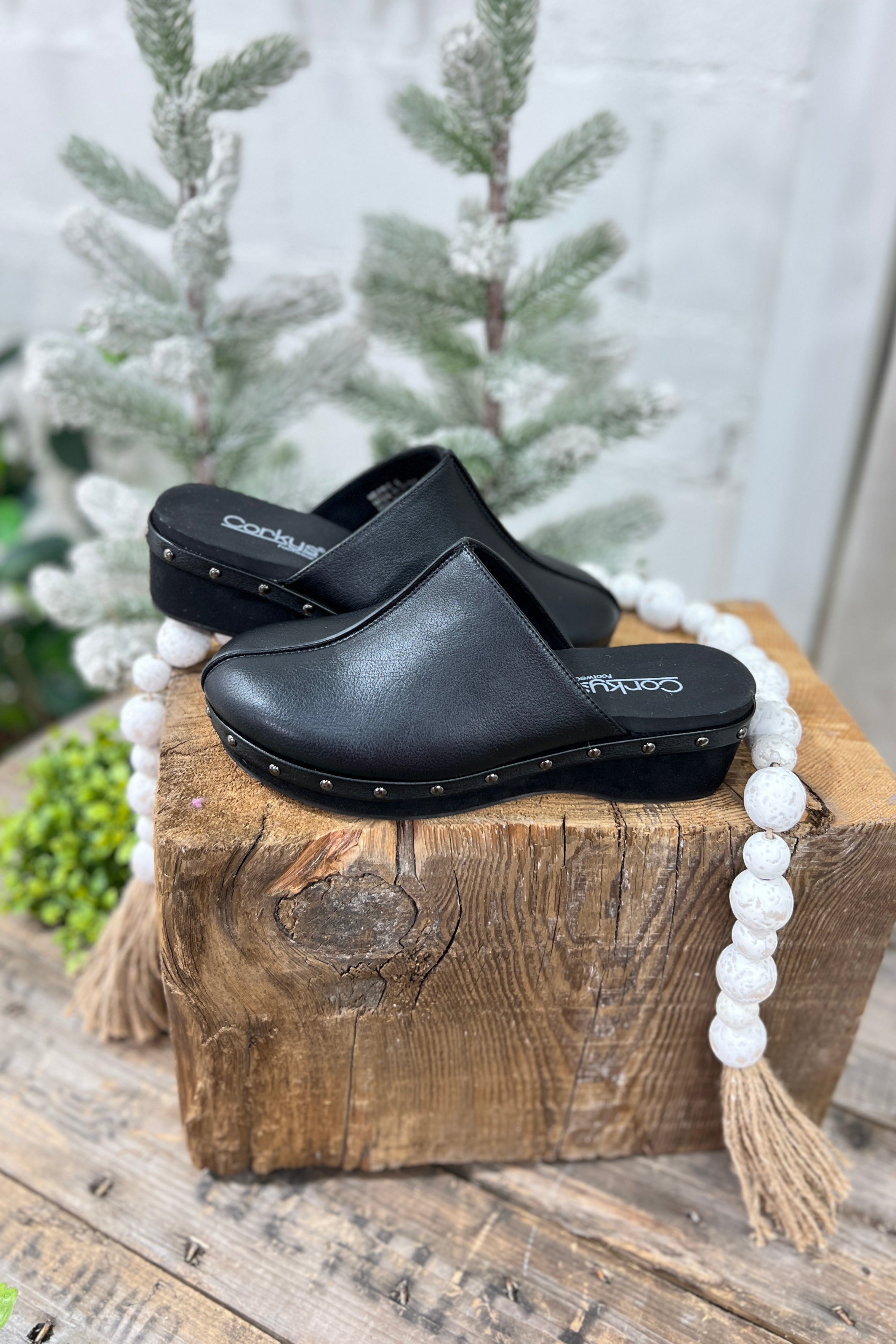 Newbie Clog Black by Corky s