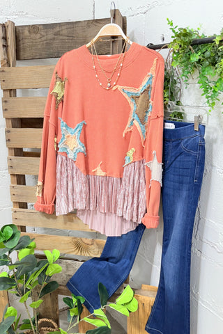 Orchestrate Coral Shirts & Tops Oli & Hali