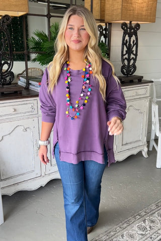 Trudy Purple Shirts & Tops MuMu   