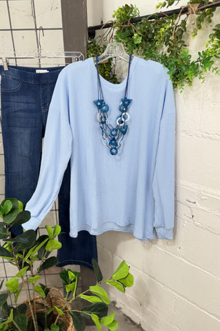 Spring Days Blue Shirts & Tops Heimish USA