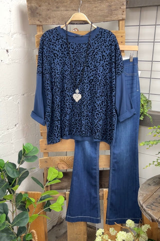 Soft Kitty Navy Shirts & Tops MuMu   