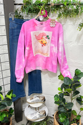 Jolly Pink Sweatshirt Bing-A-Gogo   