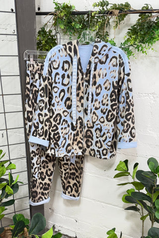 Feeling Feline Jacket Baby Blue Jacket Oz