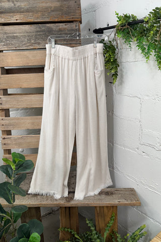 Beachcomber Pant Oatmeal Pants Umgee