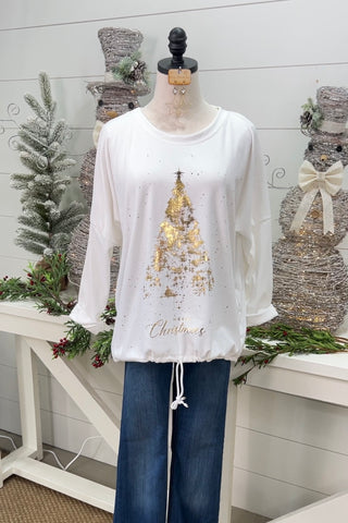 Gleaming Tree Ivory Shirts & Tops Oz