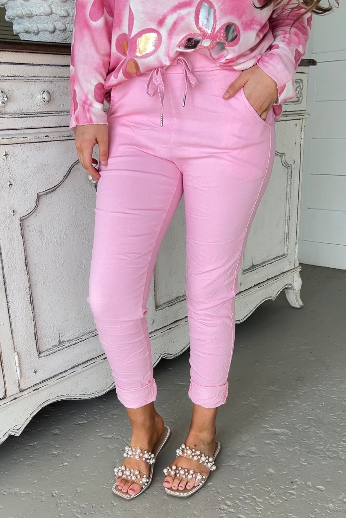 Pretty In Pink Pants