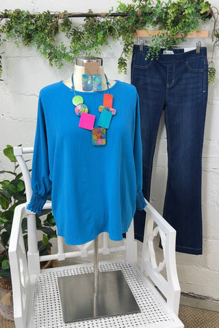 Heather  Turquoise Shirts & Tops Reborn J   