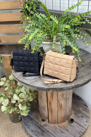 Tegan Crossbody Black RESTOCK Soon Handbags Jen & Co   