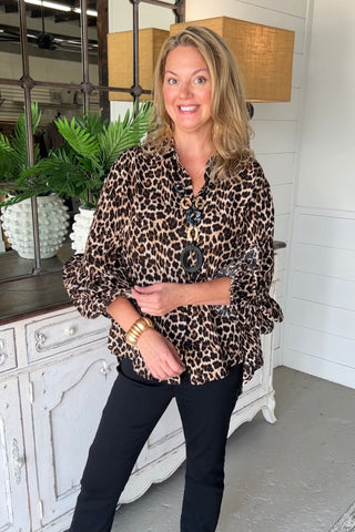 Bougie Leopard Shirts & Tops Miss Carla   