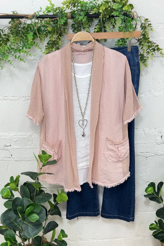 Shift Jacket Dusty Pink Jacket EZ   