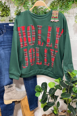 Holly Country Time Green Sweatshirt Bibi   