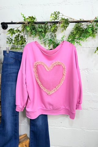 Big Hearted Pink Shirts & Tops MuMu