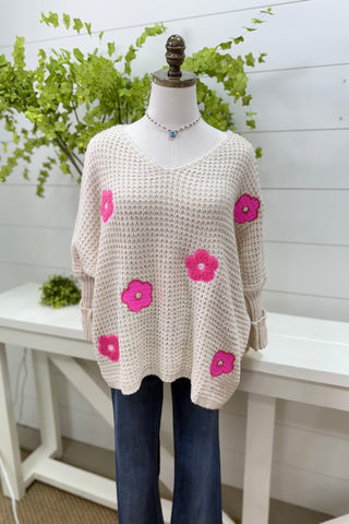 Dilly Sweater Beige sweater Carla&Co