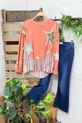 Orchestrate Coral Shirts & Tops Oli & Hali