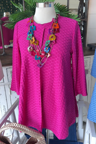 Impressions Fuchsia Shirts & Tops SOL   