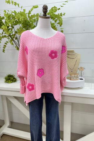 Dilly Sweater Bubblegum Pink sweater Carla&Co