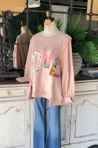 Love Potion Blush RESTOCK Shirts & Tops Easel