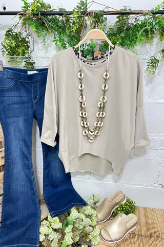 Expose Beige Shirts & Tops Oz