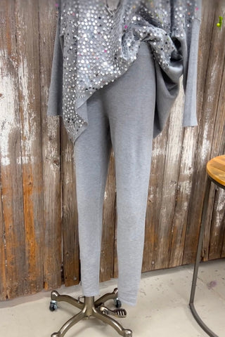 Superior Pant Set Grey Top & Pant Set Les Bonnes Copines