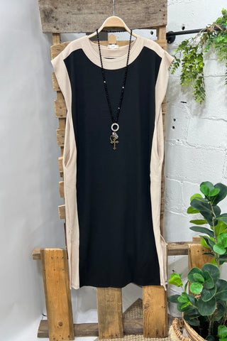 Rory Dress Black/Cream Dresses Entro   