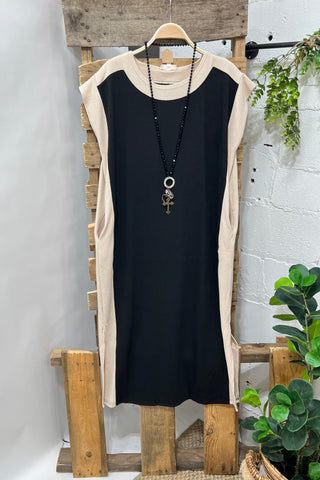 Rory Dress Black/Cream Dresses Entro   