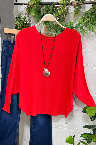 Select Red sweater Charmante