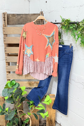 Orchestrate Coral Shirts & Tops Oli & Hali