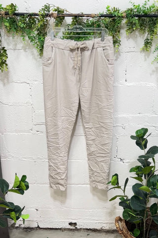 Afterplay Pants Tan Pants Charmante