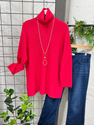 Nourish Raspberry sweater Charmante