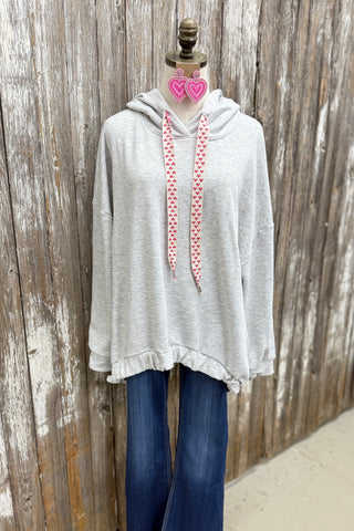 Chillax Heather Grey Sweatshirt Mina Rosa/Miss Carla