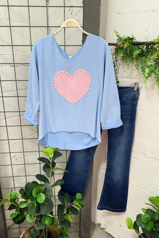 Passionate Baby Blue Shirts & Tops Oz