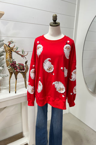 Santa Shine Red Shirts & Tops Fantastic Fawn   