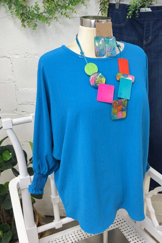 Heather  Turquoise Shirts & Tops Reborn J   