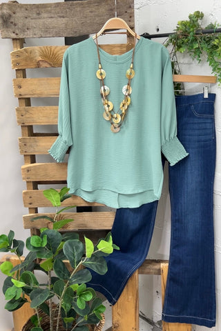 Essential Seafoam Shirts & Tops SOL