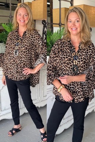 Bougie Leopard Shirts & Tops Miss Carla   