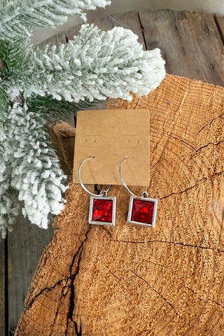 Glammer Earrings Red Earrings Accessories To Go