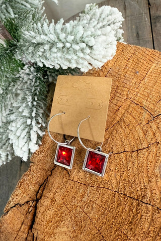 Glammer Earrings Red Earrings Accessories To Go