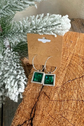 Glammer Earrings Emerald Earrings Accessories To Go