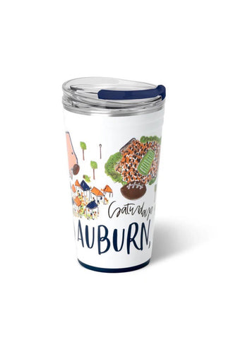 Auburn 24 oz Party Cup tumbler Swig Life   