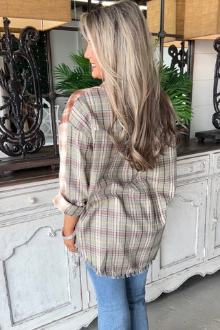 Flash of Fall Sage Shirts & Tops Adora   