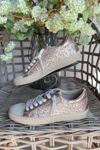 Paula Sneakers Champagne Glitter  Shu Shop   