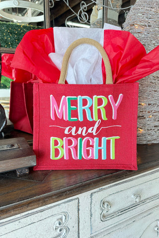 Merry and Bright Gift Tote  The Royal Standard   