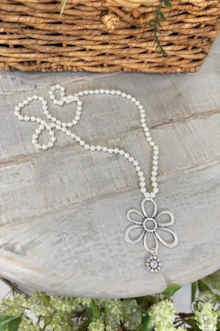 Blossom Necklace Silver Necklaces BFF   