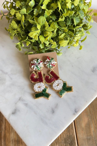 Joy Beaded Earrings  The Royal Standard   