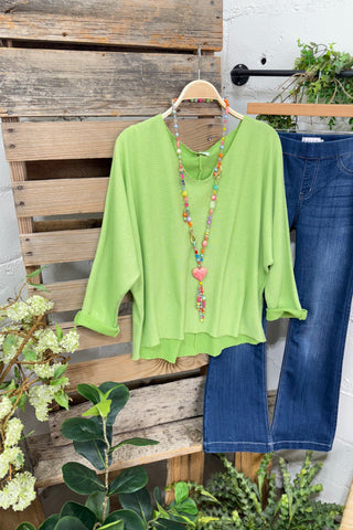 Go Go's Lime Green Top & Pant Set Oz