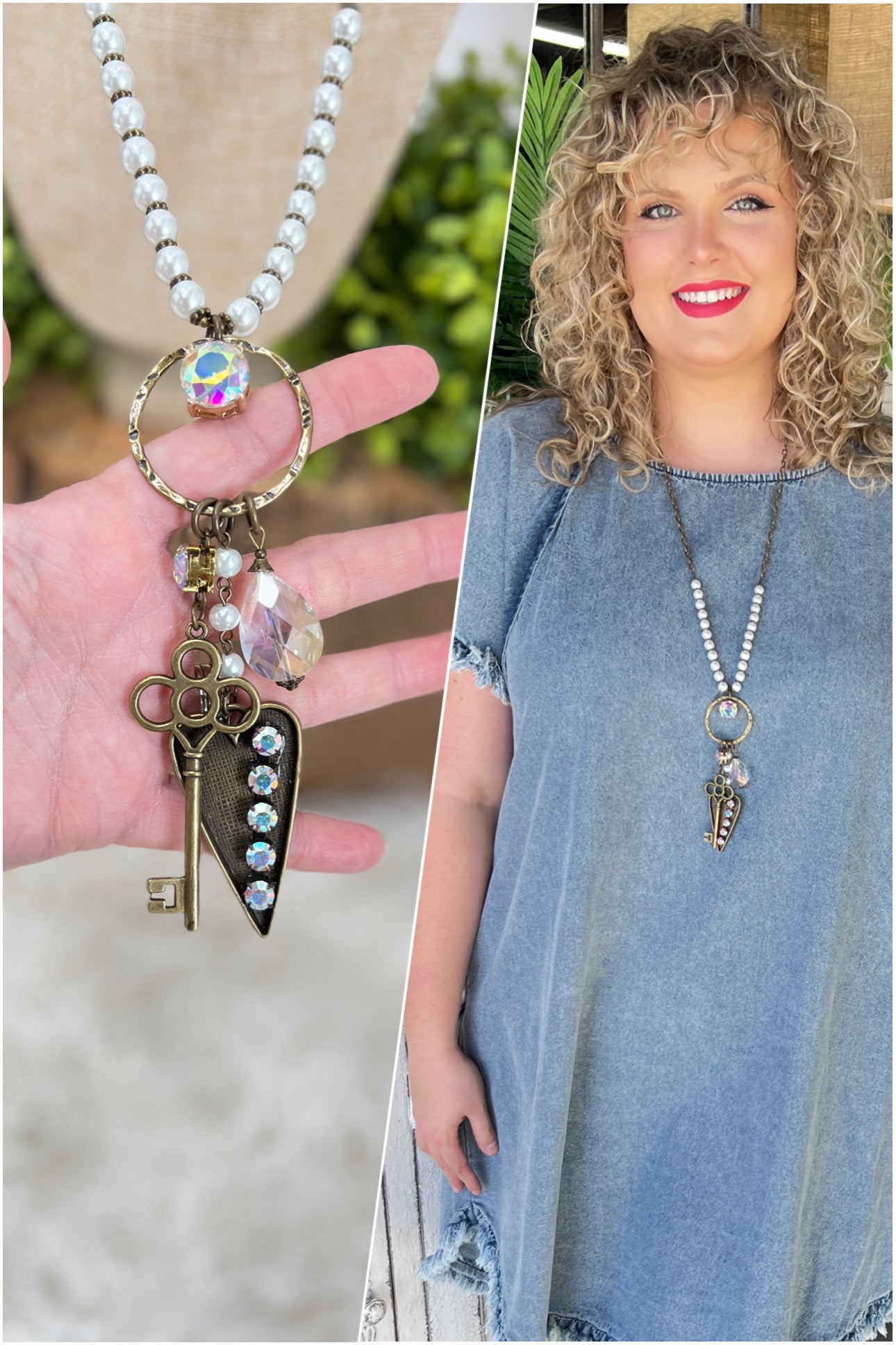 Key to My Heart Necklace - Victoria & Darling Jewelry